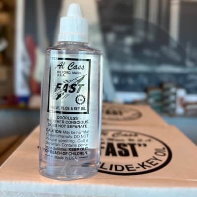 Al Cass "Fast" Valve/Slide/Key Oil -341SG 2oz image 2