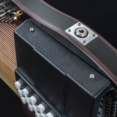 Oscar Schmidt OS11021AE | 21 Chord Acoustic Electric Auto Harp. Natural Ovangkol. New with Full Warranty! image 4