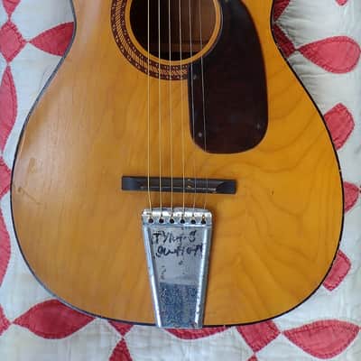 Vintage Kay Silvertone Model 319.12089 Acoustic Parlor Guitar image 1
