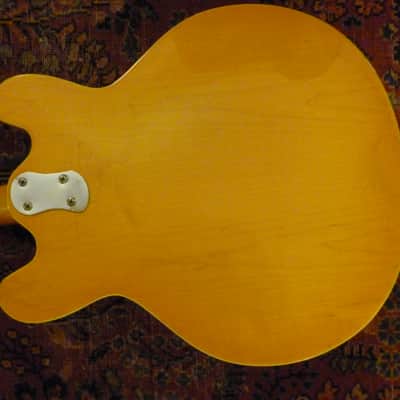 RARE Mosrite Blonde Celebrity Hollowbody 1972? guitar serial #1c0183 image 9