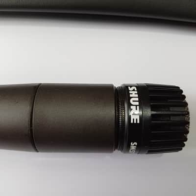1980s/early-90s Shure SM57 Cardioid Dynamic Microphone - made in Mexico image 2