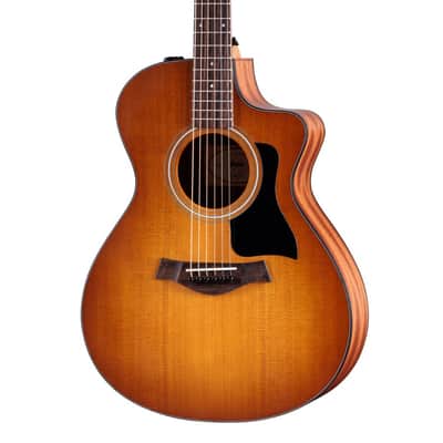 Taylor 112ce Special Edition Concert Acoustic/Electric Guitar Honeyburst with Deluxe Gigbag image 1
