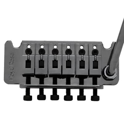 Non-Fine Tuner Tremolo System - Black Nickel image 1