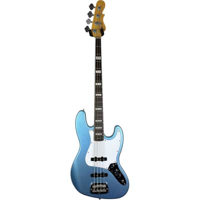 G&L JB Tribute Series Jazz Bass 2022 - Lake Placid Blue image 3