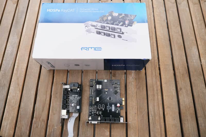 RME HDSPe RayDAT Gen2 (Rev 2.1) PCIe Audio Interface Card with additional cables 2025s image 1