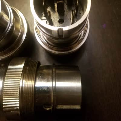 AKG 8 5 26 B Tube Microphone Output Connector For C12 C28 Rare Cable End image 4