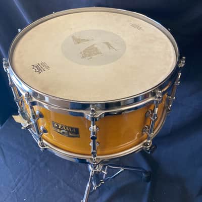 Paul “Jamo” Jamieson's Tama  6.5x14" Artwood AW546 Gladstone 3-Way Omni-Tune Maple Snare Drum image 10