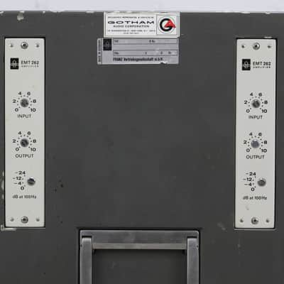 EMT 240 Gold-Foil Analog Stereo Reverb 262 Amplifiers #42749 image 5