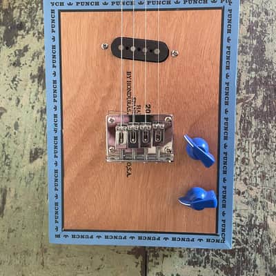 Taconic #232 4 String Electric Cigar Box Mandolin - Punch Gran Puro Toro - Video image 4