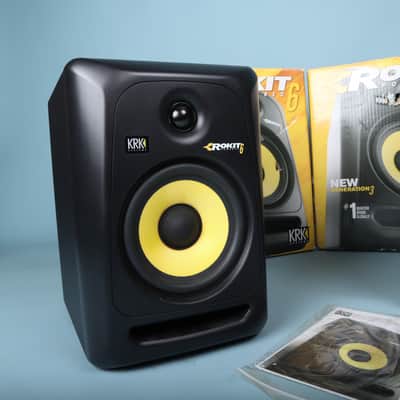 KRK Rokit 6 G3 Powered Studio Monitors (Pair) with Boxes image 3
