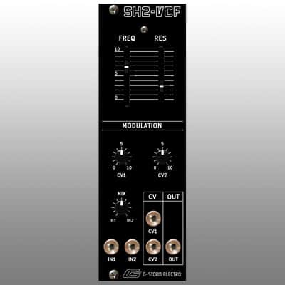 G-Storm Electro SH2-VCF 8HP Eurorack Roland SH-2 Lowpass Filter Adaptation image 1