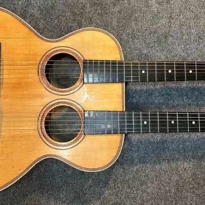 Louis Sutz Double Neck 1920 - Brazilian Rosewood image 9