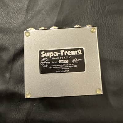 Fulltone Custom Shop Supa-Trem 2 V2 2019 - Present - Black image 2
