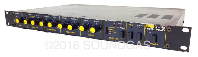 Korg SDD-1000 Digital Delay | Reverb
