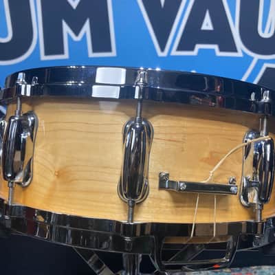 Slingerland - 1980s 5.5x14" Radio King (Reissue) 3-Ply Maple 10-Lug Snare Drum image 15