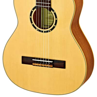 ORTEGA R121L-3/4 Lefthand Konzert-Gitarre 3/4 inkl. Gigbag natur image 2