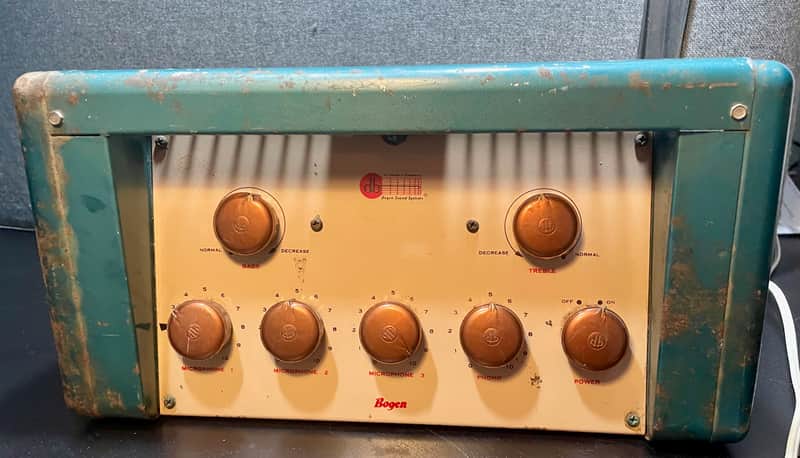 David Bogen Model 330 1950's All Tube PA - Perfect for Fender Conversion image 1
