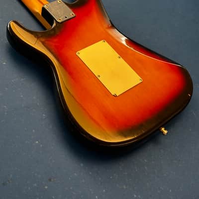 Fender Stratocaster with Kahler tremolo system 90 - 3 Tone Sunburst image 6