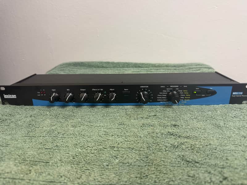 Lexicon MPX 100 Dual Channel Processor 1990s - Black image 1