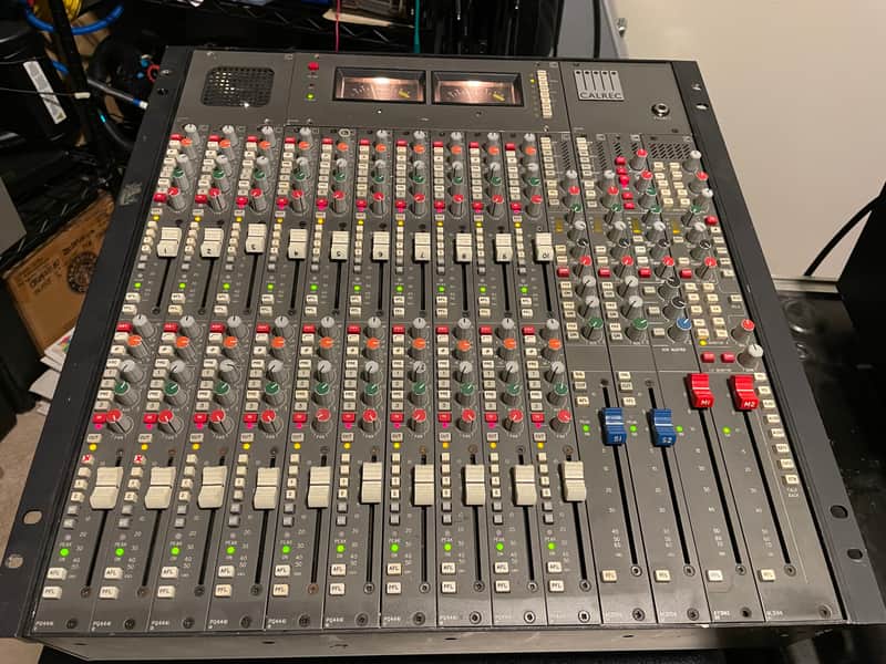 Calrec Minimixer II British analog console mixer with 20ch mic preamps, tested image 1