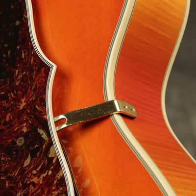 1988 Guild Artist Award in RARE Orange Sunburst w/ flame maple back + sides image 9