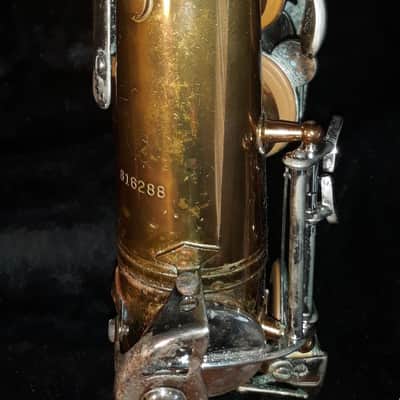 Used Selmer Bundy Eb Alto Saxophone - Yellow Brass With Lacquer Finish image 4