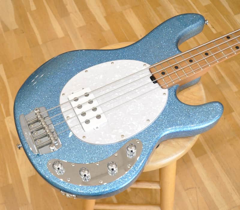 STERLING by MUSIC MAN RAY34 BSK Blue Sparkle / 4-String StingRay Bass / RAY34-BSK / SR59994 image 1