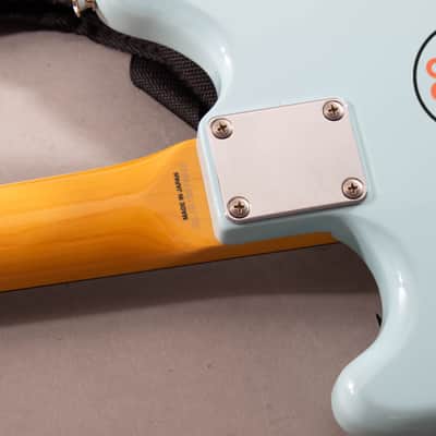 2015 Fender Japan Exclusive Classic '60s Mustang – Daphne Blue – Rosewood – MIJ – w/ Gig Bag image 10