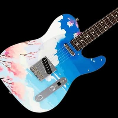 Fender Limited Edition Sakura Telecaster MIJ 2025 - Hatsu-Zakura image 1