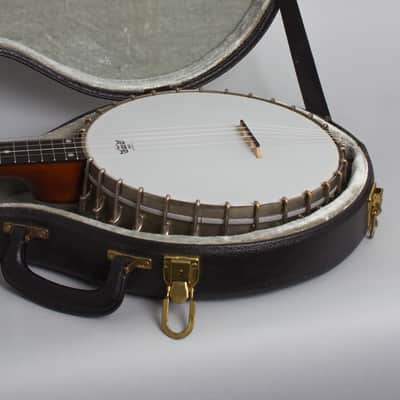 A. C. Fairbanks  # 4 Special 5 String Banjo (1909), ser. #25504, black hard shell case. image 15