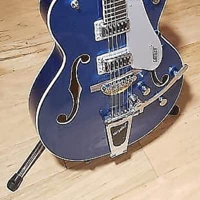 Gretsch G5420T Electromatic Hollow Body Single-Cut Electric Guitar w/ Bigbsy in Fairline Blue *IN STOCK* image 8