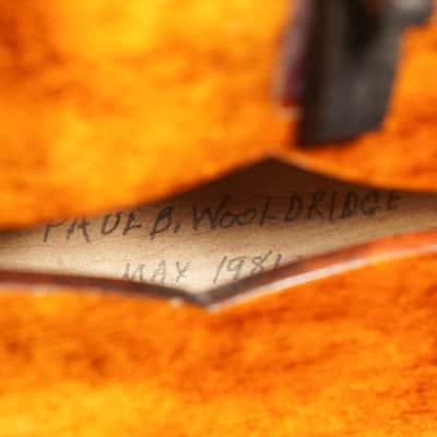 1981 Paul Wooldridge F-Style Carved Mandolin (VIDEO! Fresh Work, Ready) image 23
