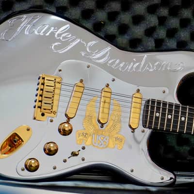 Fender Stratocaster 90 th Anniversary Harley Davidson Diamond Edition TONE MONSTER James Trussart image 1