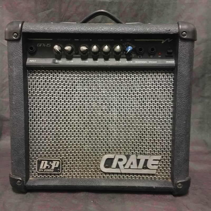Crate GFX-15 12-Watt 1x8" Guitar Practice Amp with DSP Effects image 1
