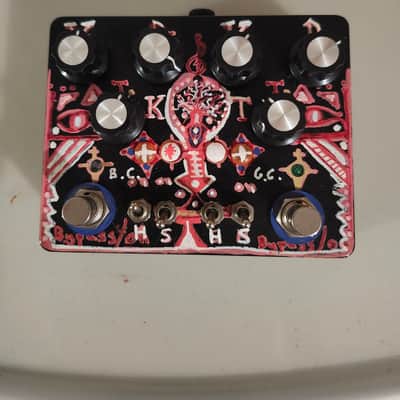 KOT + high gain mod n external clipping switches KOT 2021 - Custom paint black image 1