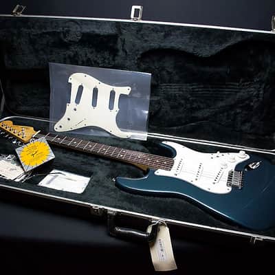 Fender American Standard Stratocaster 1989-Gunmetal Metallic Blue image 1