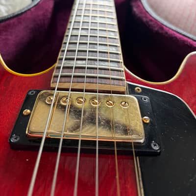 Gibson ES-345 Collector Grade 1970 Orange Label Cherry Red w/ Orig. Case image 15