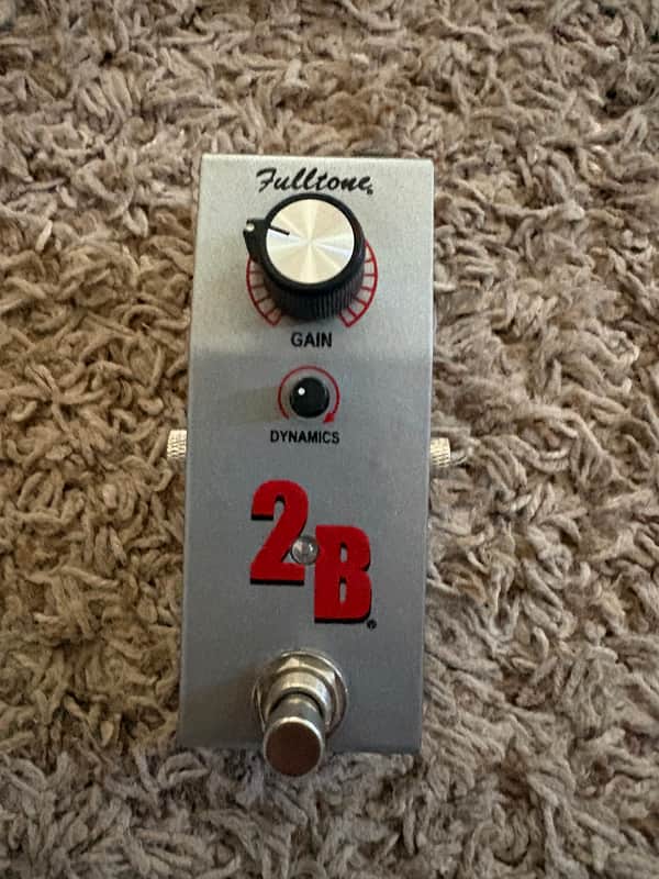 Fulltone 2B Boost with Limiter 2015 - Silver image 1