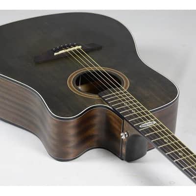 Strinberg SD-200C Dreadnought Acoustic Electric Guitar Tobacco Made in Brazil Free Bag. image 4