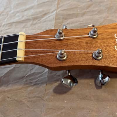 Stagg Soprano Ukulele USX-ROS- S Solid Top F holes and side Soundhole NOS Excellent Condition in original carton box with tags image 7