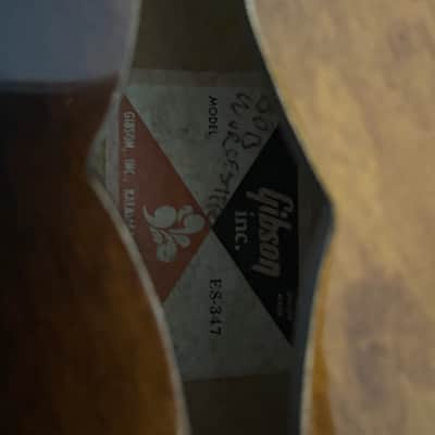 Gibson ES-347 1979 - Tobacco Sunburst image 12