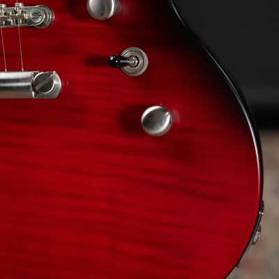 Epiphone SG Prophecy Electric Guitar - Red Tiger Aged Gloss with Hardshell Case - Used image 12