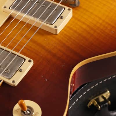 Gibson Custom Shop 1959 Les Paul Standard Reissue Light Aged Royal Teaburst image 9