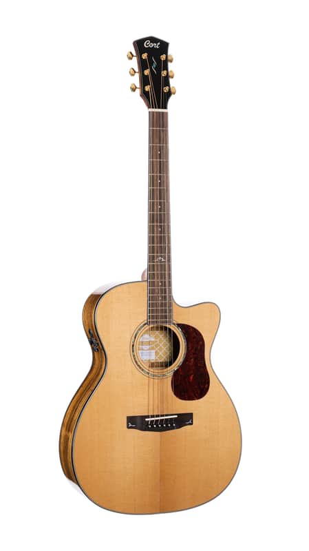 Cort Gold OC6-BO | All-Solid Acoustic / Electric OM Guitar w/ Case. New with Full Warranty! image 1