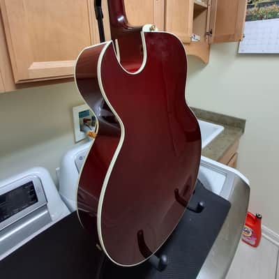 Gibson Custom Historic L-4 CES 2001 - Wine Red image 6