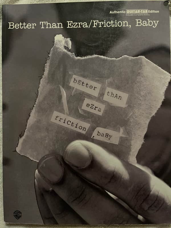 Better Than Ezra - Friction, Baby - Guitar Tab / Tablature Book image 1