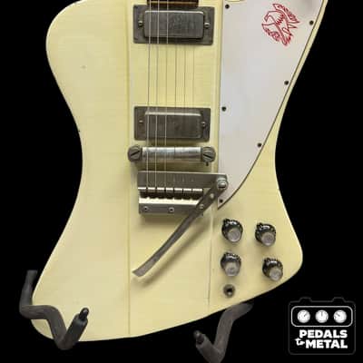 1964 Gibson Firebird III - Polaris White W/ Original Case and TKL Case- 7lbs 9.4oz - x14440 image 10