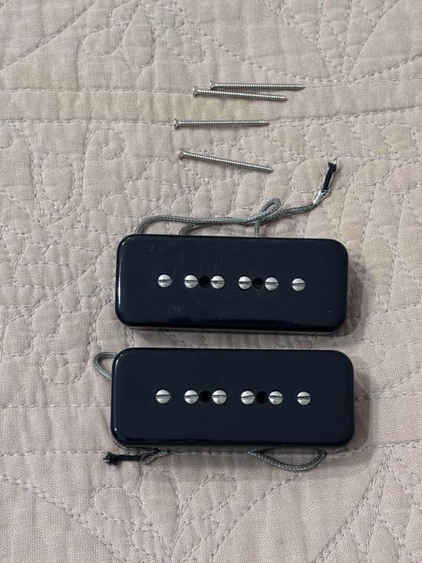 Gibson P-90 Soapbar Pickup Set - Black