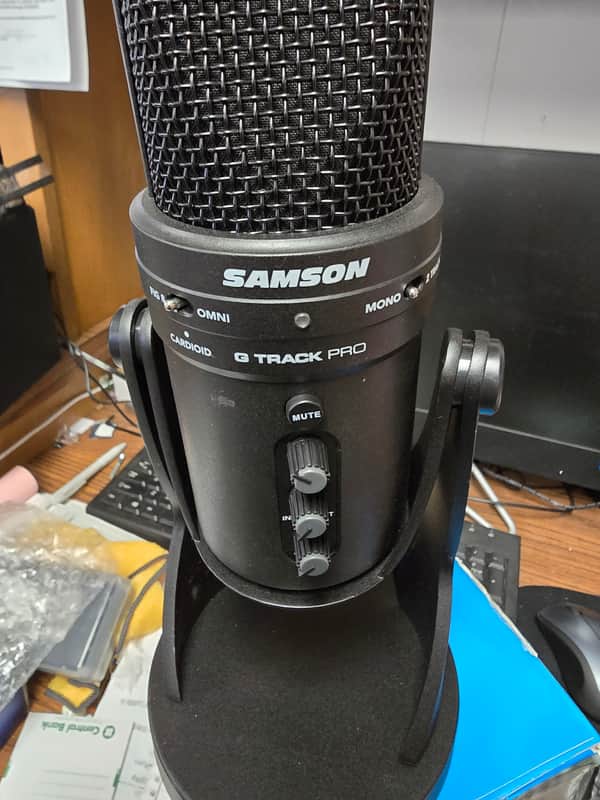 Samson G-Track Pro USB Condenser Microphone 2017 - Present - Black image 1