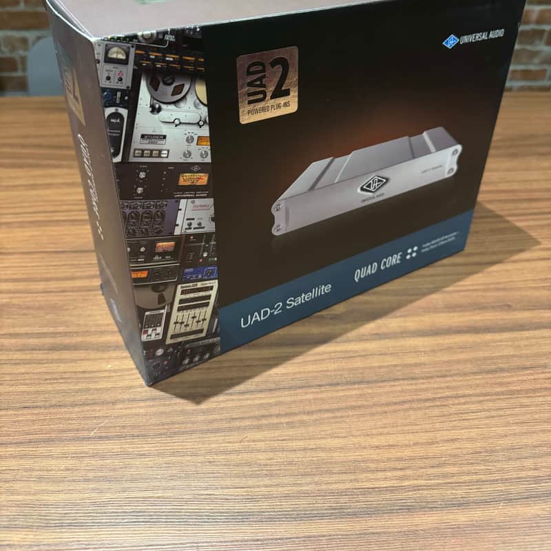 2012 – Present Universal Audio UAD-2 Satellite QUAD Core Firew…